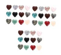 Healeved 3 Juegos Decoración De Oficina De Cristal Cubitos De Hielo Artificiales Y Cristales Cubo Joyas Falsas Cristales Primordiales Esfera Piedra De Cristal 12 Uds * 3