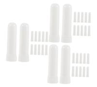 Healeved 3 Juegos Oleos Essenciais Nasal - De Plástico Personal Fragancia Palo De Inhalación De Incienso Bastoncillo De Algodón 12 Uds * 3