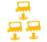 Healeved 3 Juegos Tabla De Raspar De Cera De Abejas Peine De Masaje Tabla Para Raspar El Cuerpo Máscara Raspador De Masaje Para Spa Tablero De Resina 2 Piezas * 3