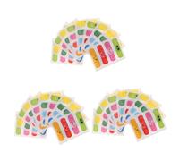 Healeved 3 Juegos Tirita Para Vendas Elasticas Compresion Vendas Cohesivas Banda Cinta Facial Cinta Corporal Pequeño Adhesivo Suministro Al Aire Educación Física 40 Uds * 3