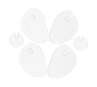 Healeved 3 Pares De Plantilla Antideslizante Transparente Para La Parte Delantera Tipo Chancla Autoadhesiva De Plantillas De Gel Para Aliviar El De Pies Sandalias