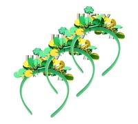 Healeved 3 Pcs Saint Patrick'S Day Hoops Festival Diadenta De Diadema Del Día Del Día Del Día De Saint Patrick Diadenta De St Patricks Diadema Festivo Festivo