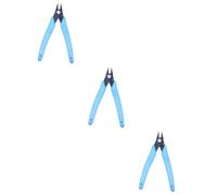 Healeved 3 Piezas Alicates De Arte De Uñas De Moda Herramienta De Manicura Pedicura Tijeras De Uñas Alicate De Uñas Cortaúñas Cortador De Cutículas De Uñas Cortauñas Blue