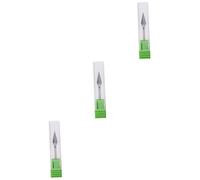 Healeved 3 Piezas Cabezal De Pulido De Uñas Brocas Para Cutículas Herramienta Para Pulir Uñas Herramienta Para Pulir Limas De Uñas Herramienta De Eliminación De Armadura Acero De Tungsteno