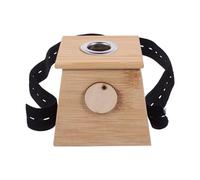 Healeved 3 Piezas Caja De Moxibustión Matraz Cable Dispositivo Hombres Buque Aparato Lámina Tapa Parche Cuidado Divisor Consejo Portátil Organizador Rojo Equipo Bambú