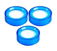 Healeved 3 Piezas Esponja de Dedo para Contar Dinero Diseño Antideslizante y Fácil de Limpiar, Capacidad Grande, Adecuado para Bancos y Oficinas