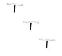 Healeved 3 Piezas herramienta de dibujo de cejas - Plantilla cejas arqueadas - Plantilla cejas práctica plantilla de cejas reutilizable plantilla para el cuidado de las cejas regla de cejas