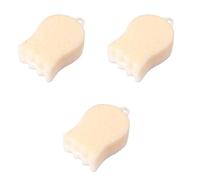 Healeved 3 Piezas herramientas de baño esponja de baño limpiador natural esponja de spa cuidado del cuerpo esponja vegetal gel de baño esponjas tómate un baño flor de baño