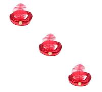 Healeved 3 Piezas Sombrero Príncipe Rojo para Tocado Árabe para Disfraces de Halloween Accesorio Cosplay para Fiestas Diseño Elegante y Cómodo Adaptable para Adultos