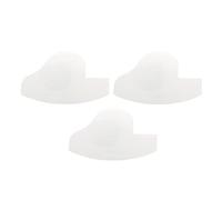 Healeved 3 Piezas tarjeta de de la línea del cabello plantilla de plantilla de línea de cabello recortadora de hombres Herramienta ideal para estilistas y peluqueros