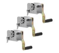 Healeved 3 Piezas Tensor Manual Portátil de Hierro para Redes de Voleibol y Bádminton, Fácil Manual Adecuado para Entrenamiento Deportivo y Clubes