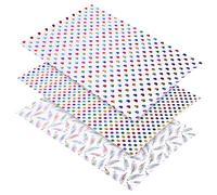 Healeved 3 Rollos rollo de papel de papel de embalaje de flores papel de para festivales flores de papel de embalaje Suministros para la fiesta amar de cumpleaños