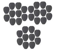 Healeved 30pares Protector De Antideslizante De Almohadillas De Reducción De Pegatinas No Deslizantes Para Zapatos Color Negro Puntos