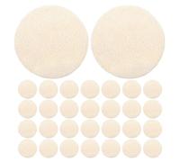 Healeved 30piezas Discos Esponjas de Lufa Naturales Exfoliantes Faciales Redondos para Limpieza de Piel Baños Duchas y Spa