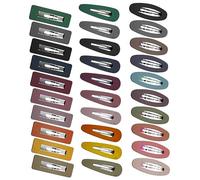 Healeved 30piezas Horquillas Huecas Lindas Para Cabello Pinzas Laterales Para Niñas Colores Surtidos Para Flequillo