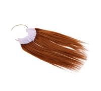 Healeved 30piezas Paquete de Cabello para Muestra de Entrenamiento de Teñir Incluye Mechones de Prueba para Color y Anillos de Muestra para Peluquería para Alumnos de Peinado