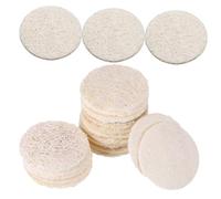 Healeved 36piezas Esponjas Exfoliantes De Luffa Para Ducha Almohadillas De Limpieza Corporal Diseño De Asidero y Lazo Para Almacenamiento y Secado Masaje Suave Para Piel