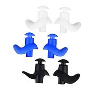Healeved 3pares Silicone Earplugs for Swimming Diving and Water Sports and Adults Comfortable Flexible Design