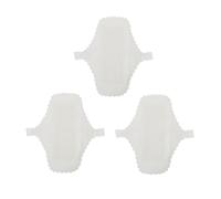 Healeved 3piezas Braguita Menstrual Reutilizable Compresas De Algodón Lavables Con Capa Para Postparto y Menstruación Protección y