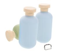 Healeved 3piezas Combinación De Botellas De Lavado Botellas De Viaje Para Artículos De Tocador Para Champú y Acondicionador Viajes