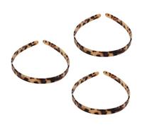 Healeved 3piezas Diadema De Leopardo Antideslizante Para Mujer Accesorio De Cabello Creativo y Atractivo Para Uso Diario y Deportivo Comodidad y Estilo Un Producto