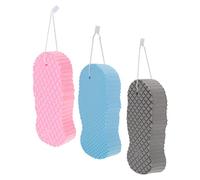 Healeved 3piezas Esponja De Baño Para Bebés Esponjas Cómodas y Suaves Estropajos De Baño Para Bebés De Ducha Exfoliantes Artículos De Para Para Para y Ducha