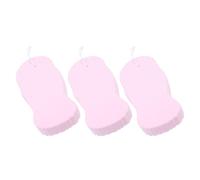 Healeved 3piezas Esponja De Ducha Para Esponja Luffa Exfoliante Para Baño Unidades y Resistente