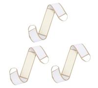 Healeved 3piezas Esponja Exfoliante Para Toalla De Espalda De Loofah Corporal Para y Mujeres Diseño y Práctico Para Exfoliación y Masaje La Piel