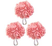 Healeved 3piezas Esponjas De Baño De Malla Esponja De Ducha Suave Para Cuidado Piel Limpieza Efectiva Para Familia Material Pe Amigable La Piel