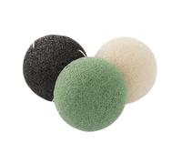 Healeved 3piezas Esponjas Faciales Naturales Unidades Suaves Para Lavado Facial Exfoliación Diaria