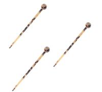 Healeved 3piezas Horquilla De Acetato Diseño De Caparazón De Tortuga Pasador Elegante Para Peinados De Mujer Cabello y Grueso Para Bodas y Ocasiones Especiales