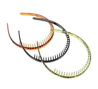 Healeved 3piezas Peine Diadema Dientes De Moda Estilo Deportivo Para Niñas y Mujeres