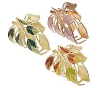 Healeved 3piezas Pinzas Para Cabello De Forma Accesorios Para Mujeres Para Fiestas y Uso Diario