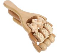 Healeved 3piezas Rodillos de Masaje de Madera Herramientas Prácticas de Masaje para Manos Pies y Espalda para Masajeador de Manos y Masajeador de Pies de Uso Diario