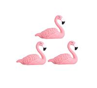 Healeved 3piezas Soporte De Exhibición De Puntas De Manicura Forma De Flamenco Rosa Rack De Práctica Para Arte De Uñas Herramientas De Belleza Para Salón y Uso Doméstico