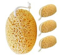 Healeved 4 esponjas de baño con forma de panal: esponja de ducha exfoliante suave para una limpieza profunda y espumante. Espumas de baño de lufa para el gel de de mujeres y hombres.