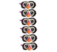 Healeved 4 Juegos En El De Tucán Eye Patches Eye Mask Removedor De Pestañas Mascara De Pestañas Mascara Led Felpa Equipo Cubre Ojos Para Dormir Antifaz Para Dormir 2 Piezas * 4