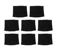 Healeved 4 Pares de Calcetines de Baile Elásticos Negros para Mujer y Hombre, Cubrezapatillas para Bailar sobre Suelos Lisos, Transpirables y Antideslizantes, Accesorios Prácticos