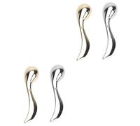 Healeved 4 Piezas barra de crema para los ojos espátulas cosméticas prácticas cucharas para recoger maquillaje cuidado personal hidratante corporal cremas para los ojos herramientas mini