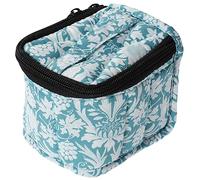 Healeved 4 Piezas Bolsa De Almacenamiento De Uñas Polaco Caso Agente De Mudanzas Buque De Vapor Equipo Maletas Pulimentos Cajas Barniz Dispensador Limpiador Estante Pararse Gel Bomba Tela
