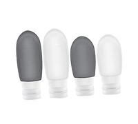 Healeved 4 Piezas botella de viaje Artículos de aseo frascos de viaje envases cosméticos de botellas de para cosméticos contenedores de