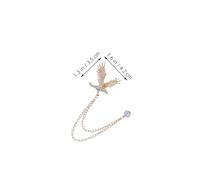 Healeved 4 Piezas Broche de Traje para con Diseño de Águila de Aleación Accesorio para Solapa de Chaqueta Eventos y Ocasiones Especiales