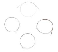 Healeved 4 Piezas Cuerdas para Liuqin Profesionales para Principiantes, Cuerdas de Instrumentos Tradicionales Chinos, Accesorios para Liuqin