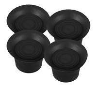 Healeved 4 Piezas de Tapas de Goma para Patas de Trampolín Antideslizantes y Silenciosas Diámetro Interior de 32 CM Resistentes y Compactas para Protección y Uso Exterior