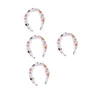 Healeved 4 Piezas Diadema de Halloween con Calabaza Fantasmal y Perlas Accesorios Brillantes para Disfraces de Fiesta para Eventos Espeluznantes y Celebraciones
