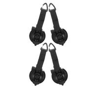 Healeved 4 Piezas Gancho de Ventosa Pesado con Rotación para Toldos y Camping Anclaje Exterior Resistente para Coche RV y Barco Soporte Fuerte para Amarrar Lonas y Tiendas