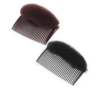 Healeved 4 Piezas Inserción De Volumen Protuberancias De Peinado Moño De Esponja Peine Para Levantar El Cabello Accesorios Para El Cabello Almohadilla Para El Cabello Bollo De Esponja