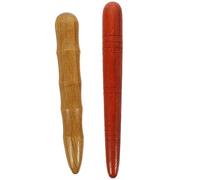 Healeved 4 Piezas Palo De Acupuntura Palo De Reflexología De Madera Palos De Masaje De Madera Herramientas De Masaje De Madera Palo De Masaje De Pies Pie Plantar Lápiz Cuidado De La Salud