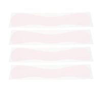 Healeved 4 Piezas Parches de Silicona Reutilizables para Extensiones de Pestañas Forma de Onda Grande Almohadillas para Injerto Soporte Cómodo y Fácil de Limpiar para Maquillaje y