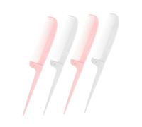 Healeved 4 Piezas Peine Plegable De Bolsillo Peine Desenredante Cabello Para Peinar El Cabello Para Hacer La Raya